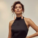 Splendid High-Gloss Stone Earrings with Floral Inlay