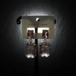 Exquisite Artisan-Crafted Crystal Statement Earrings - Image 4