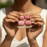 Opulent Luxury Premium Bridal Pearl Statement Earrings - Image 4