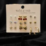 Premium Multi-Design Earring Combo Set for Women - Image 3
