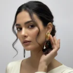 Celestial Inspired Marbled Stone & Pearl Fringe Drops - Image 4