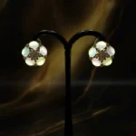 Celestial Crystal-Frame Formal Boutique Earrings - Image 4