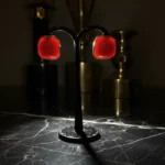 Imperial Stone-Adorned Statement Earrings - Image 4