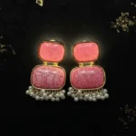 Opulent Luxury Premium Bridal Pearl Statement Earrings - Image 6