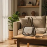 Obsessed with This Textured Grey Handbag - Image 7