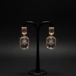 Exquisite Artisan-Crafted Crystal Statement Earrings - Image 5