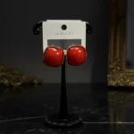 Imperial Stone-Adorned Statement Earrings - Image 5