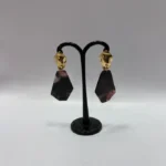 Celestial Inspired Marbled Stone & Pearl Fringe Drops - Image 6