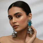 Luxe Premium Luxury Pearl-Frame Traditional Statement Drops