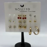 Premium Multi-Design Earring Combo Set for Women - Image 4
