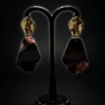 Celestial Inspired Marbled Stone & Pearl Fringe Drops - Image 7