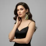 Urban Chic Geometric Marble-Inlay Statement Drops - Image 8