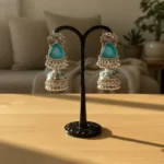 Celestial Luxury Premium Pearl-Encrusted Formal Earrings - Image 5