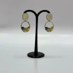 Grand Faceted-Stone & Floral Boutique Earrings - Image 6