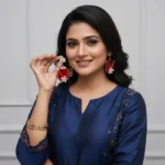 Celestial High-End Geometric Pearl-Frame Earrings