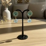 Majestic Stone-Rimmed Heritage Statement Drops - Image 7