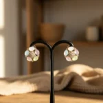 Celestial Crystal-Frame Formal Boutique Earrings - Image 7