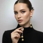 Aristocratic High-Shine Crystal Gala Statement Pieces - Image 9