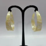 Cosmic Inspired High-End Marbled Geometric Earrings - Image 2
