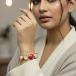 Celestial Inspired Polished Stone Gala Bracelet - Image 2