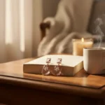 Exquisite Artisan-Crafted Crystal Statement Earrings - Image 9