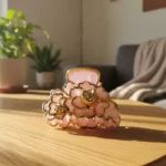 Gilded Gardenia: Handcrafted Wedding Hair Anchor - Image 3