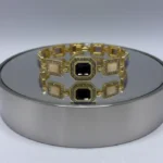 High-End Architectural Stone Cluster Wristwear - Image 3