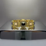 High-End Architectural Stone Cluster Wristwear - Image 4