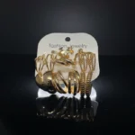 Value Pack 9-Piece Gold Tone Fashion Earring Set - Image 2