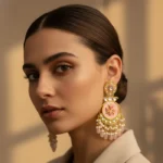 Majestic Luxury Premium Pearl-Rimmed Statement Drops - Image 7