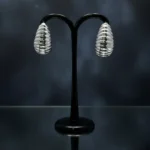 Artisanal Geometric Glitter-Inlay Statement - Image 3