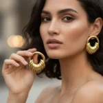 Opulent High-Fashion Marble & Pearl Gala Masterpiece - Image 5