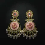 Majestic Luxury Premium Pearl-Rimmed Statement Drops - Image 2