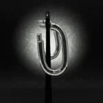 Exclusive High-Society Marble & Crystal Frame Earrings - Image 7