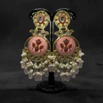 Majestic Luxury Premium Pearl-Rimmed Statement Drops - Image 3