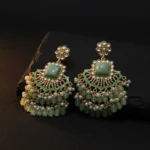 Opulent Luxury Pearl-Embedded Premium Earring - Image 4