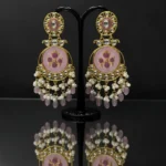 Premium Luxury Red-Carpet Pearl Halo Earrings - Image 4