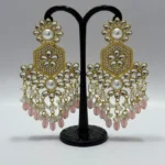 Opulent Luxury Premium Bridal Statement Drop Earrings - Image 4