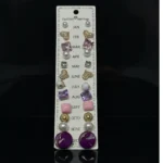 Birth Month Inspired Fashion Earring Set - Image 2