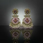 Premium Luxury Red-Carpet Pearl Halo Earrings - Image 5