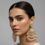 Luxury Pearl-Encrusted Premium Statement Drop Earrings - Image 6