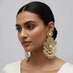 Timeless Luxury Premium Textured Stone and Pearl Drops - Image 3