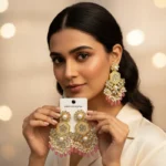 Premium Luxury Red-Carpet Ready Pearl Statement Earrings - Image 6