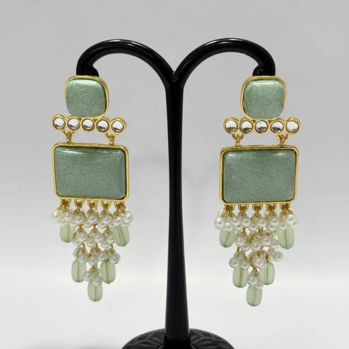 min-Untitled design (19) Luxury Red-Carpet Earring Combo – Premium Metallic Variety - Image 1