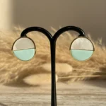 Elite Marble-Inlay Statement Earrings – Heritage Series