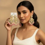 Premium Luxury Red-Carpet Ready Pearl Statement Earrings - Image 7