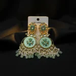 Ultimate Premium Luxury Pearl-Rimmed Gala Statement Earrings - Image 3