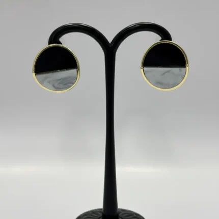 Opulent Hand-Finished Marbled Stone Statement