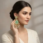 Ultimate Premium Luxury Pearl-Rimmed Gala Statement Earrings - Image 4