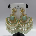 Opulent Luxury Pearl-Embedded Premium Earring - Image 7